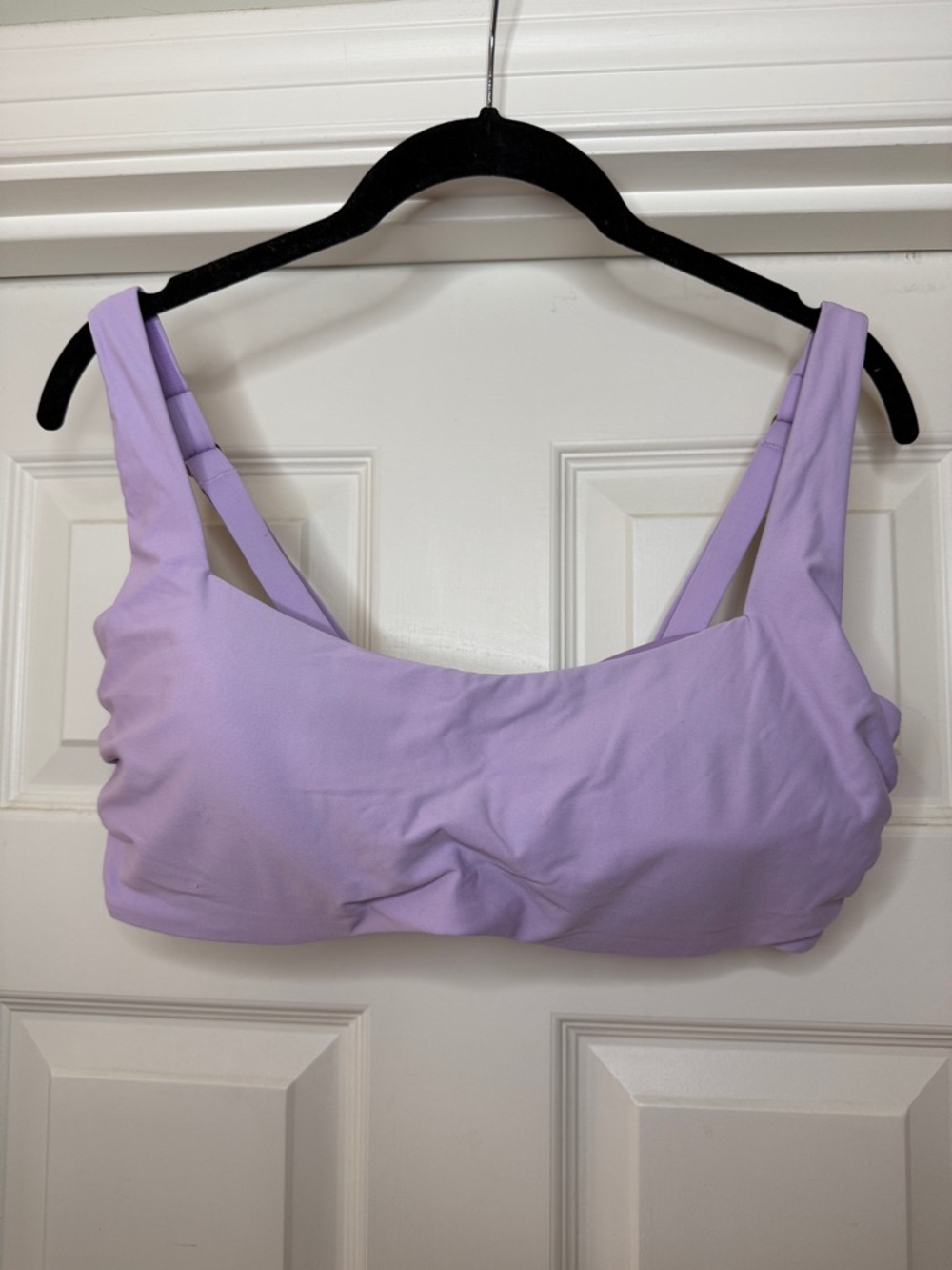 Athleta Lavender Scoop Bikini Top